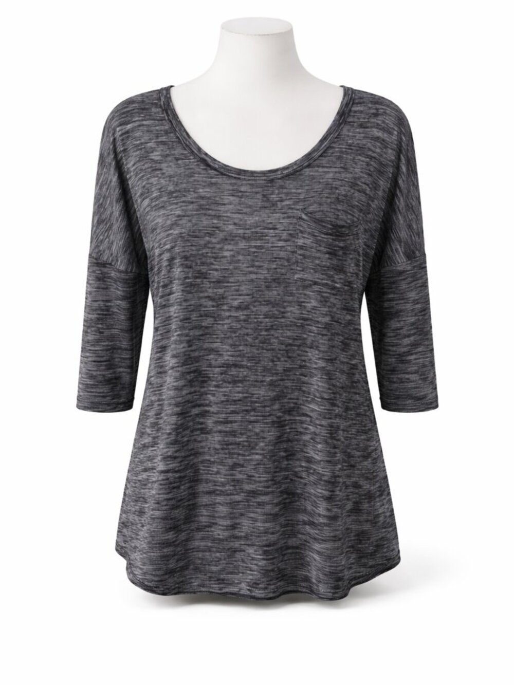 Misia Tunic Size Large Black & White EUC